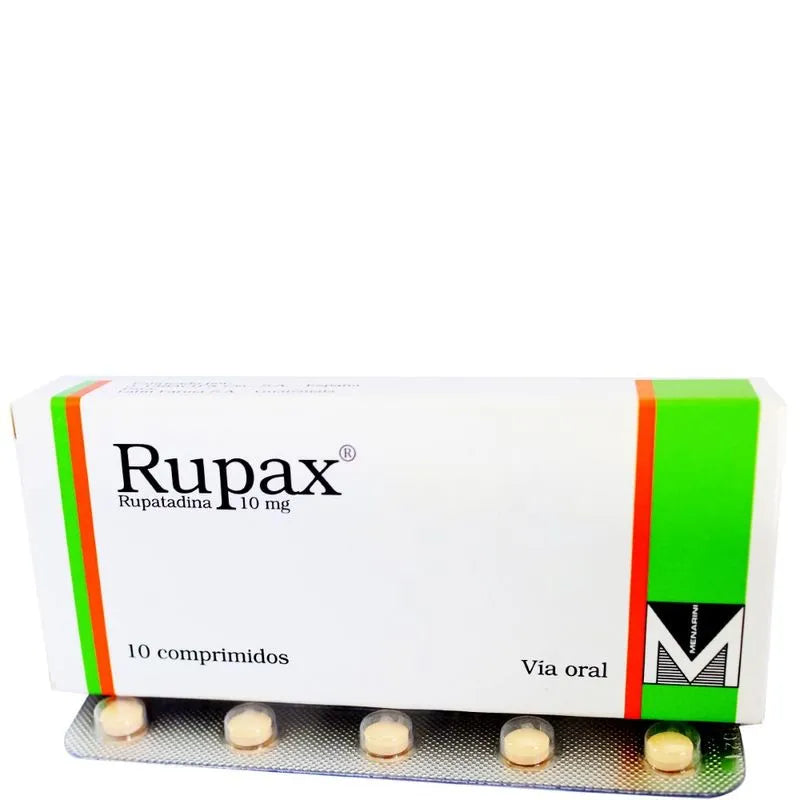 Rupax 10 Mg X 10 Comprimidos