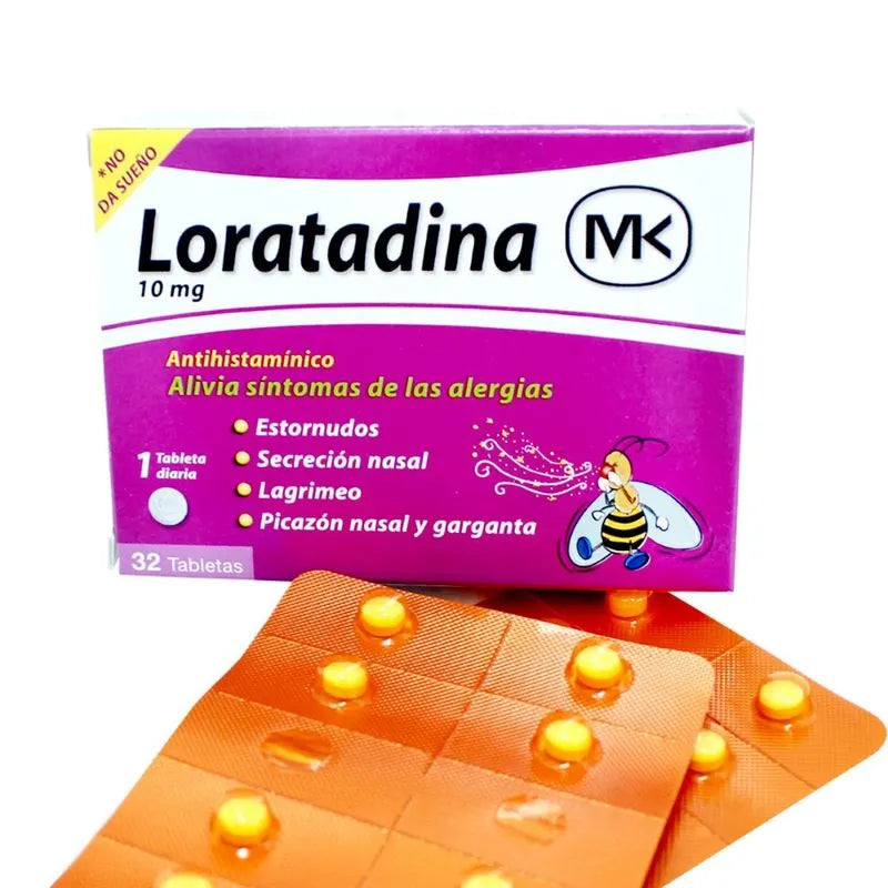 Loratadina Mk 10Mg X 1 Tableta