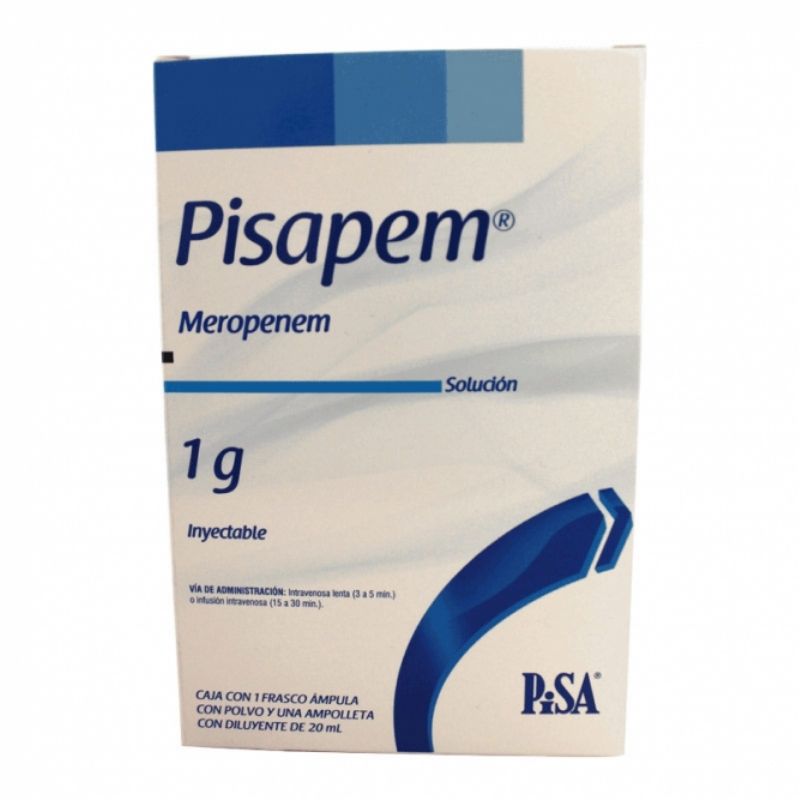 Pisapem 1Gr Polvo/Solucion Inyectable (Meropenem)