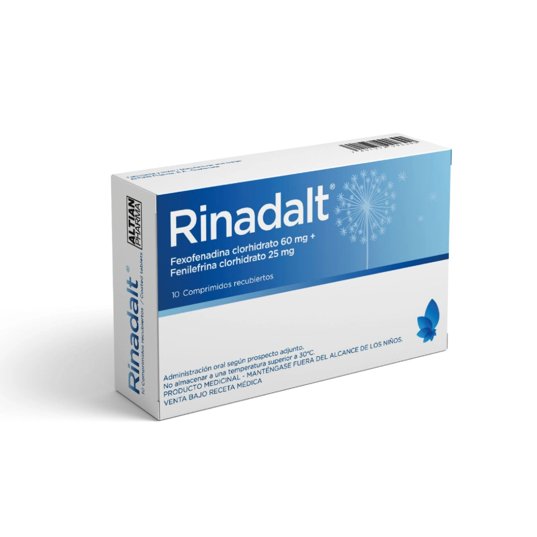 Rinadalt X 10 Comprimidos