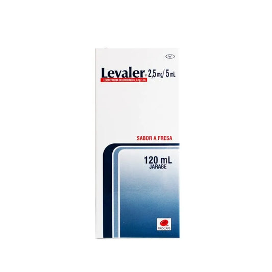 Levaler 2.5Mg/5Ml Jarabe Frasco X 120 Ml