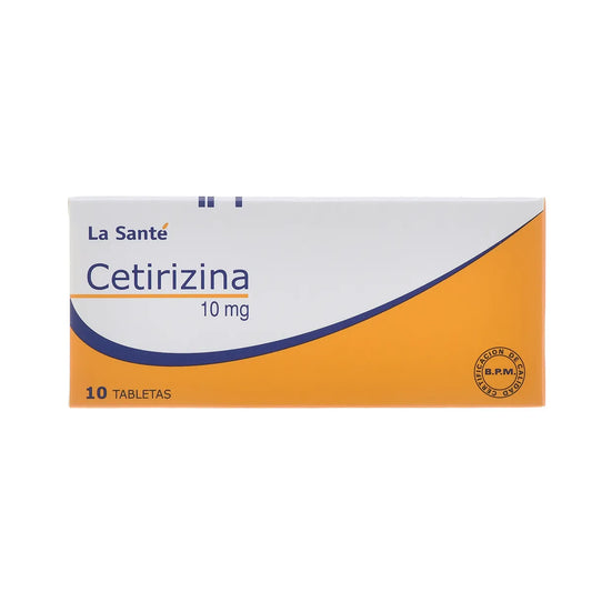 Cetirizina La Sante 10Mg X 10 Tabletas