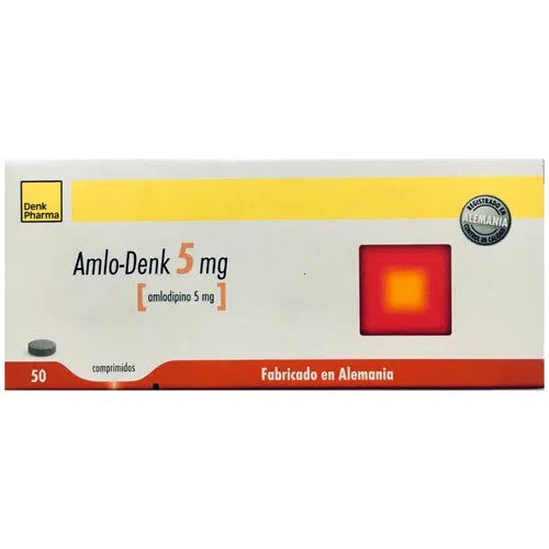 Amlodipino Denk 5Mg X 1 Comprimido