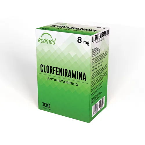 Clorfeniramina Ecomed 8Mg X 1 Tableta
